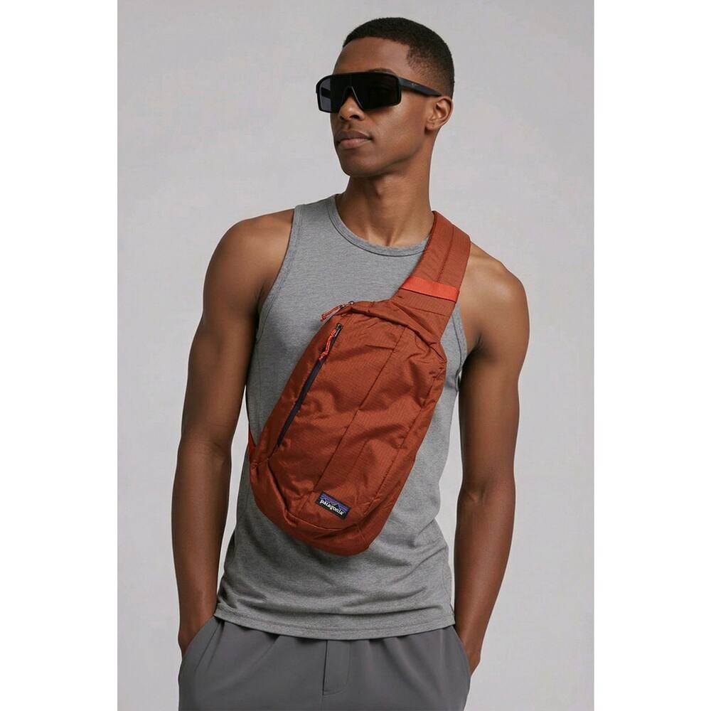 Patagonia Ultralight Black Hole Sling Bag Rincon Red 14x8
